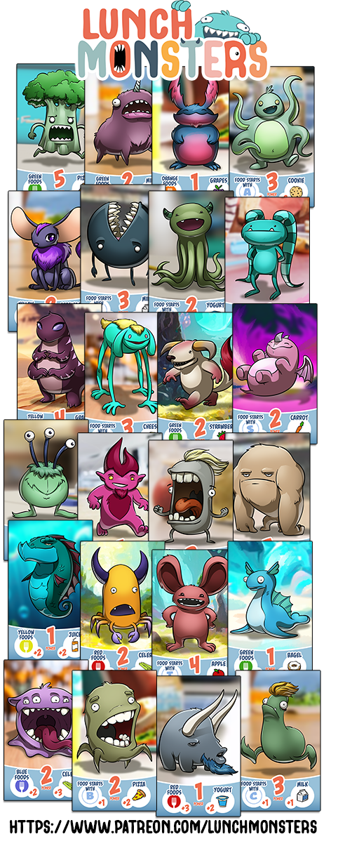 September Lunch Monsters!