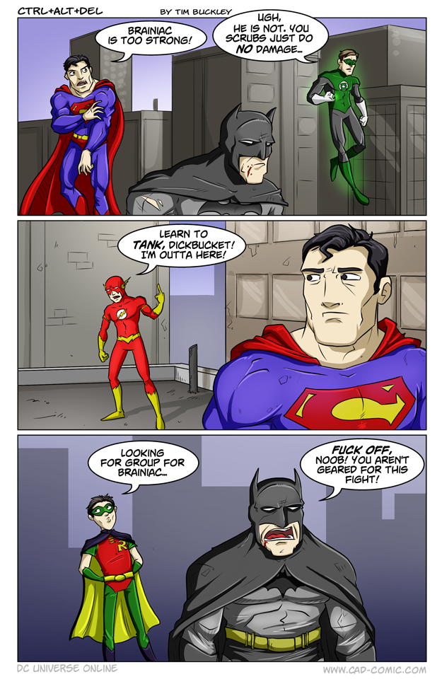 JLA: DCUO-style