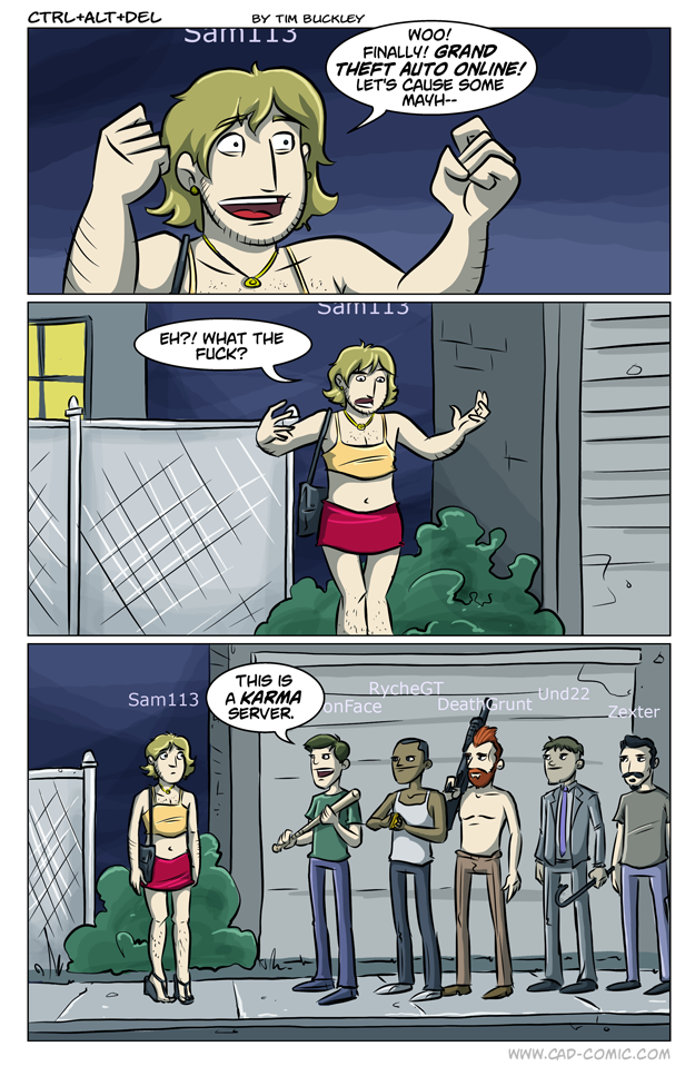 What goes around…
