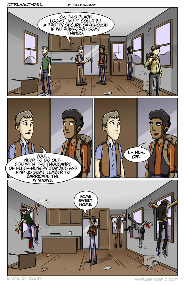 There is an I in Zombie Apocalypse