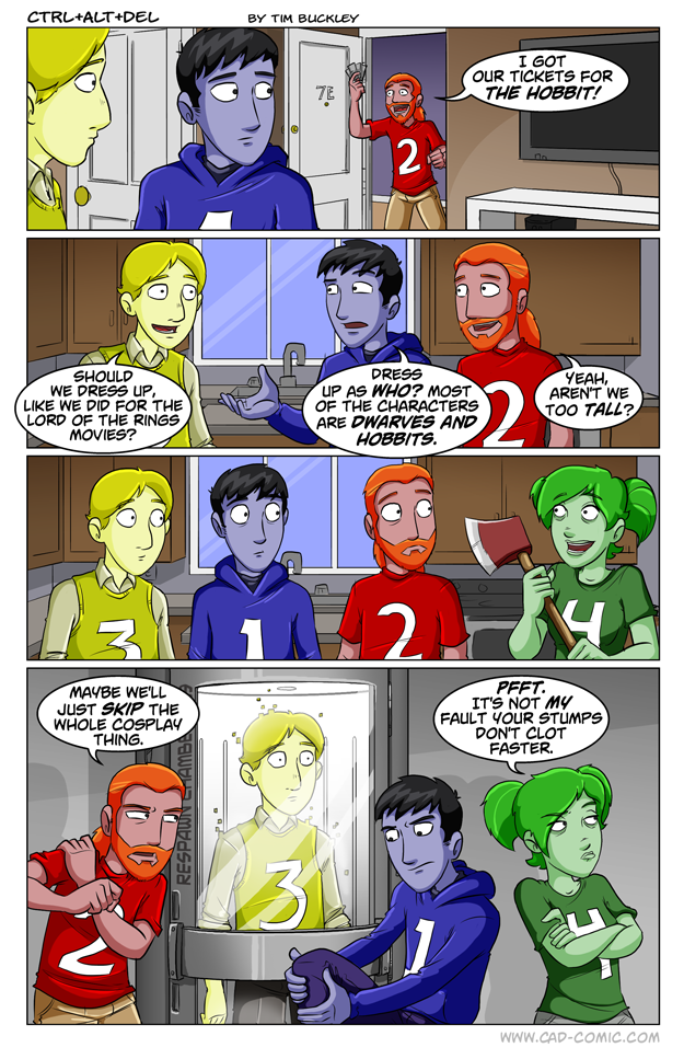 In character