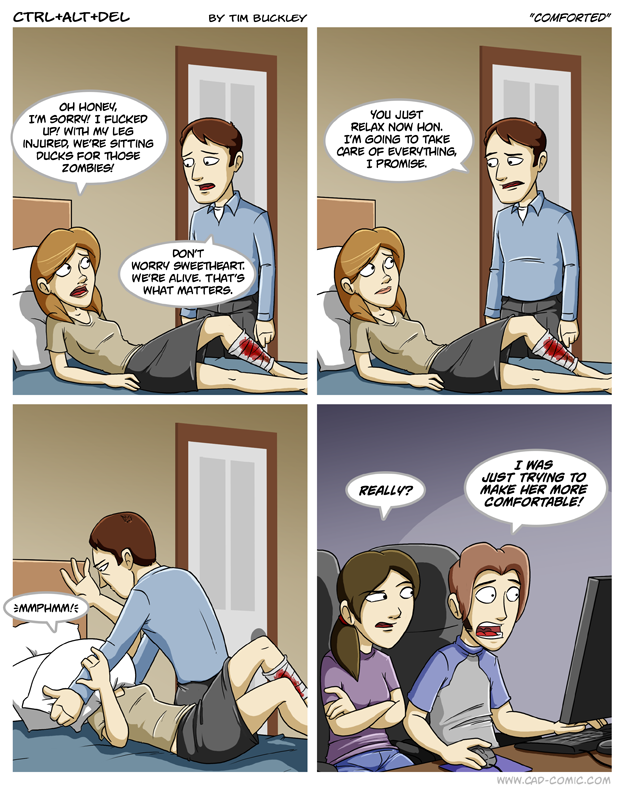 Comforted