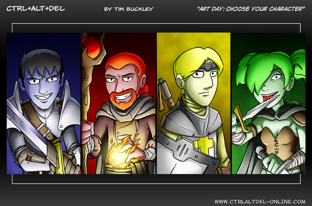 Art Day: Choose Your Character