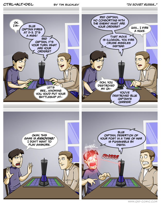 In Soviet Russia…