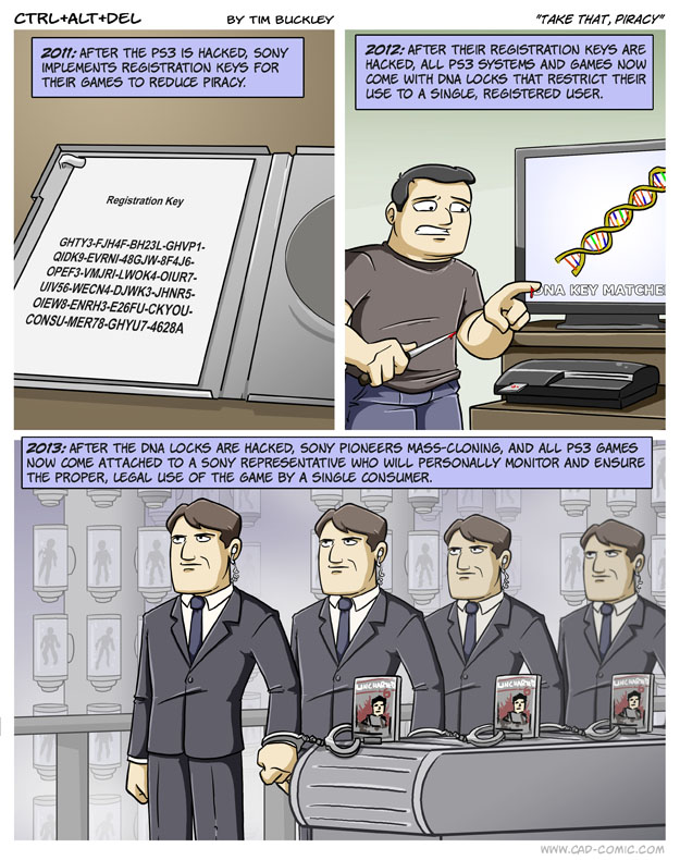 Take that, piracy