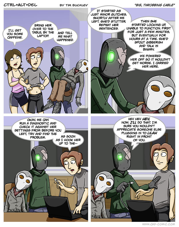 Big, throbbing cable