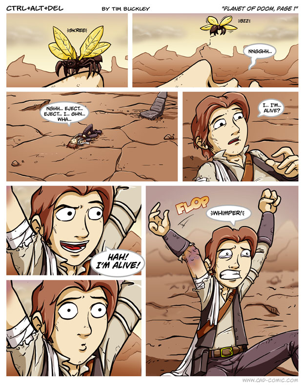 Planet of Doom, page 1