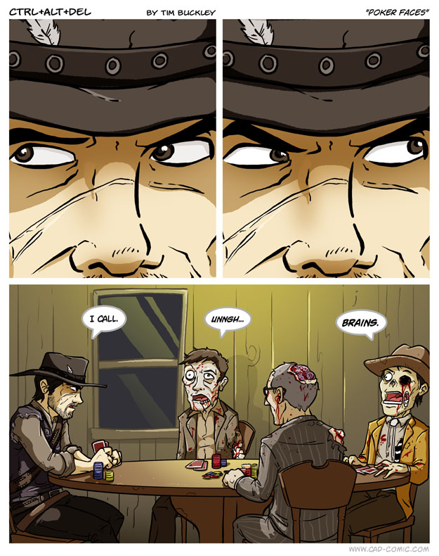Poker faces