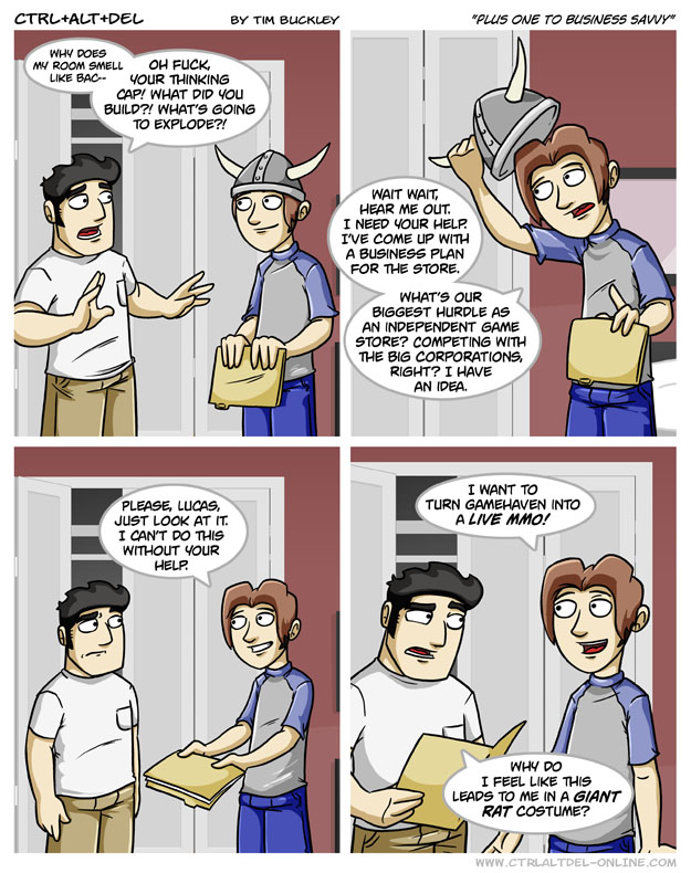 Plus one to business savvy