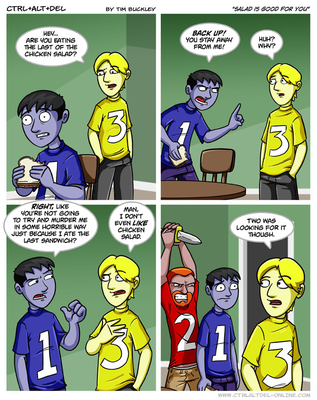 Salad is good for you