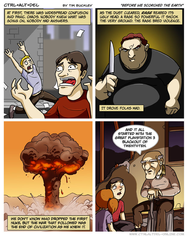 Before we scorched the earth