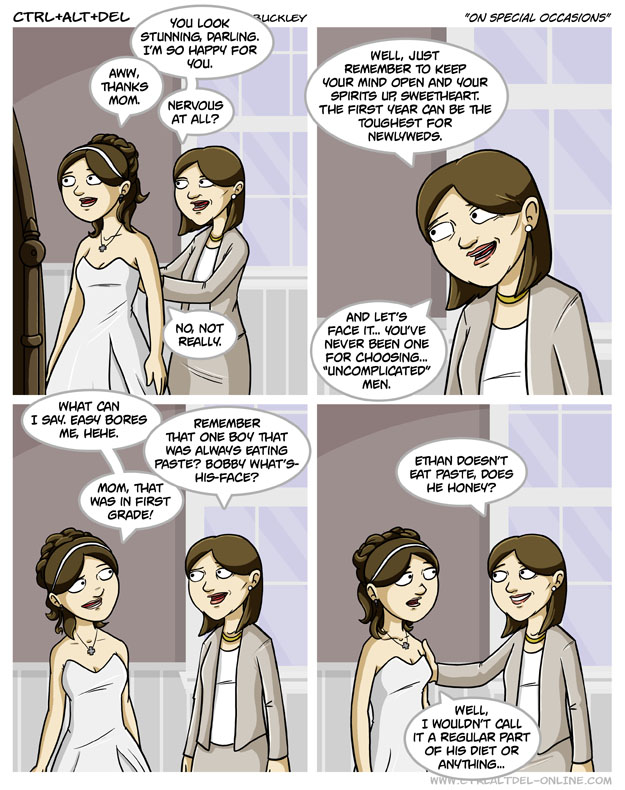 On special occasions