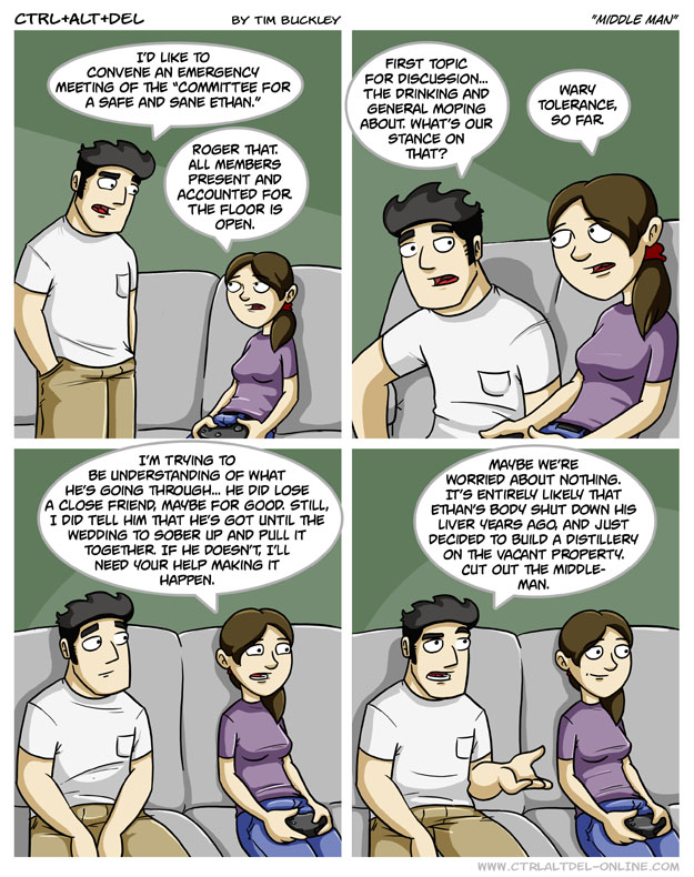 Middle man
