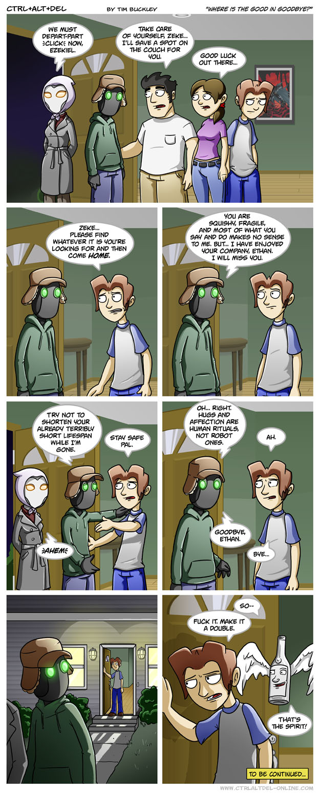 Where is the good in goodbye?