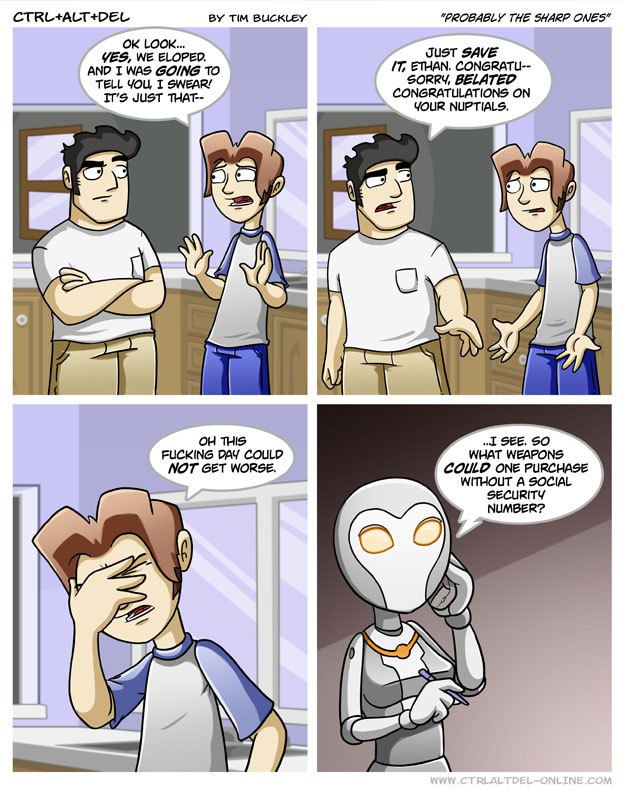 Probably the sharp ones