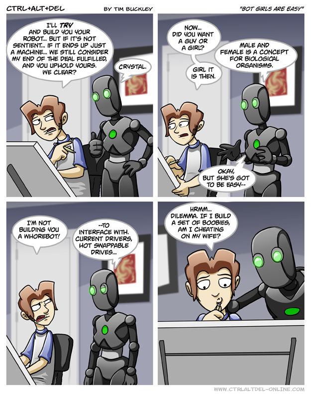 Bot girls are easy