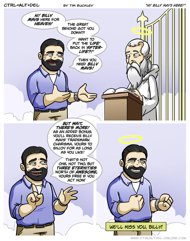 Hi! Billy Mays here!