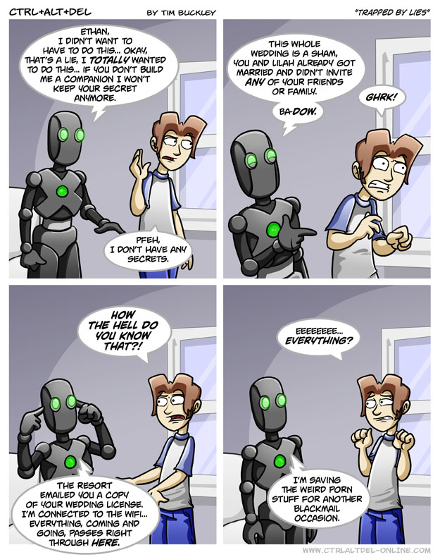 Trapped by lies