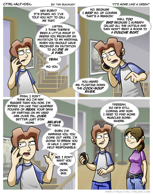 It’s more like a creek