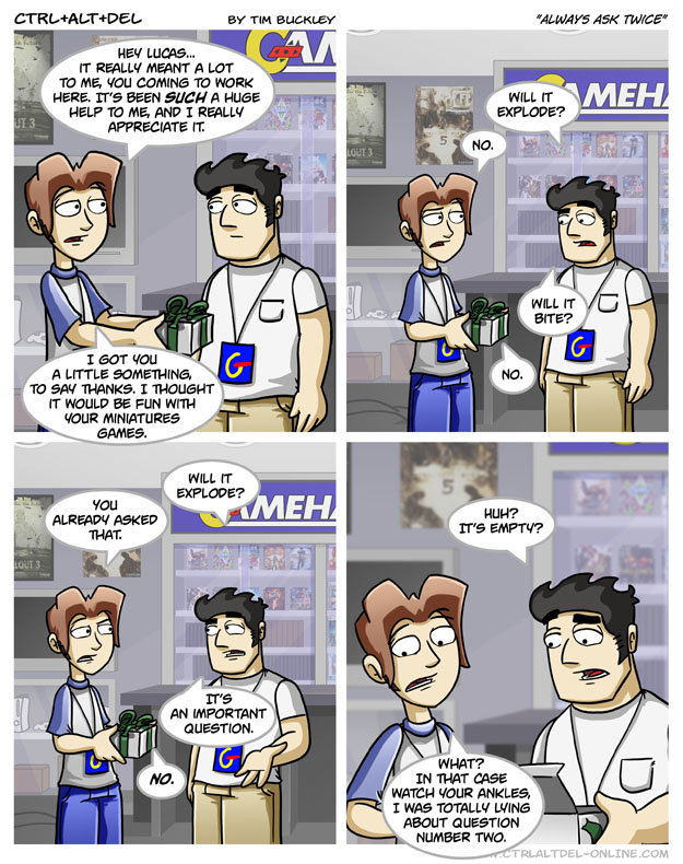 Always ask twice