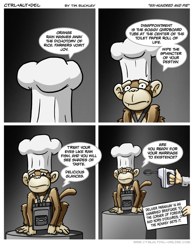 Six-hundred and pie