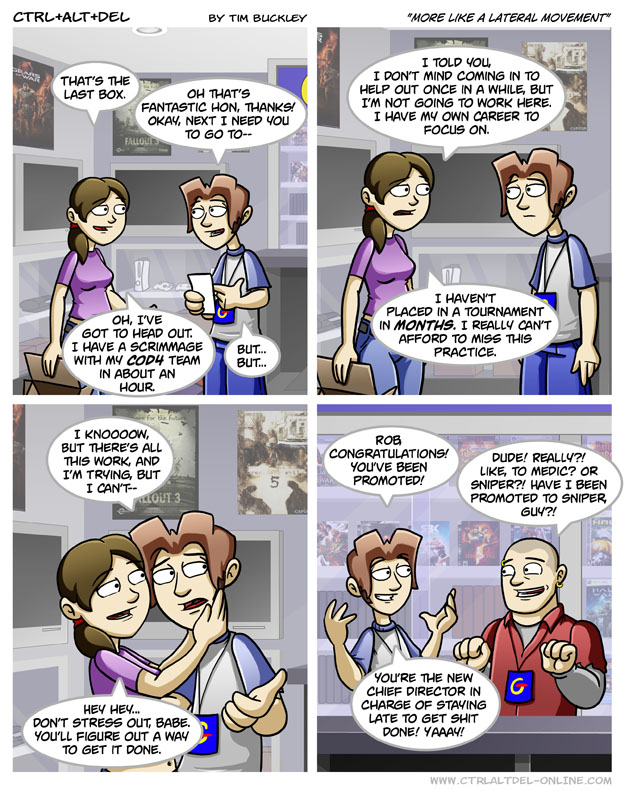 More like a lateral movement