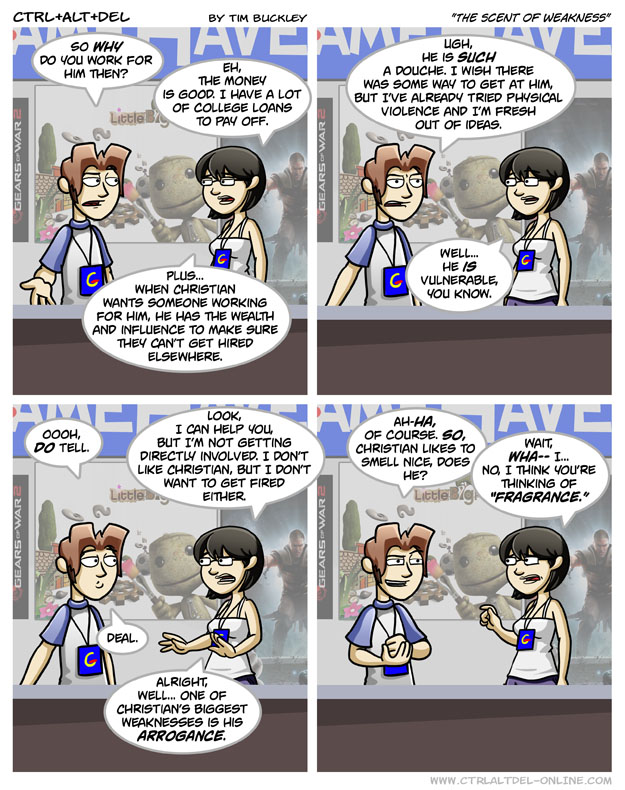 The scent of weakness