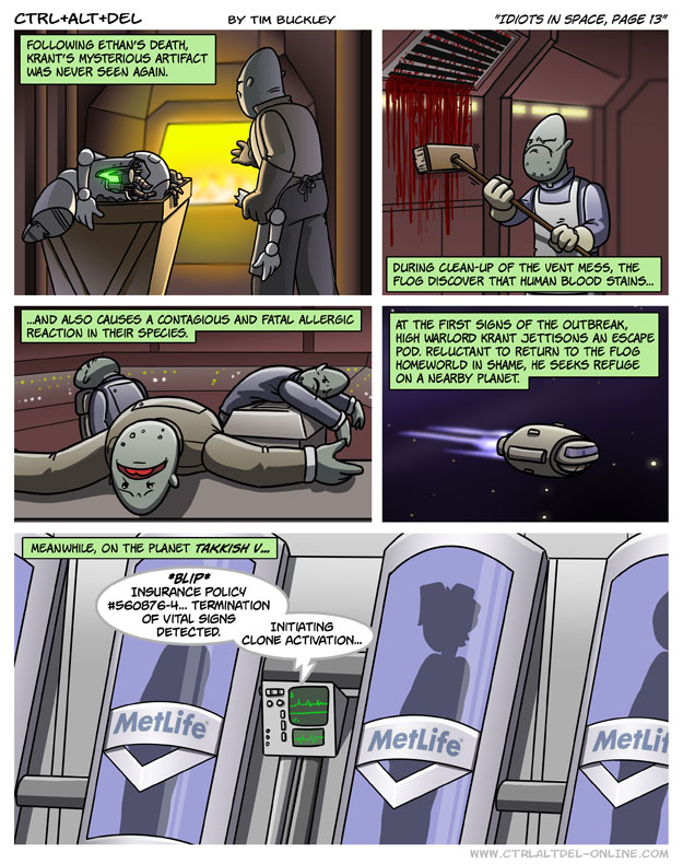 Idiots in space, page 13