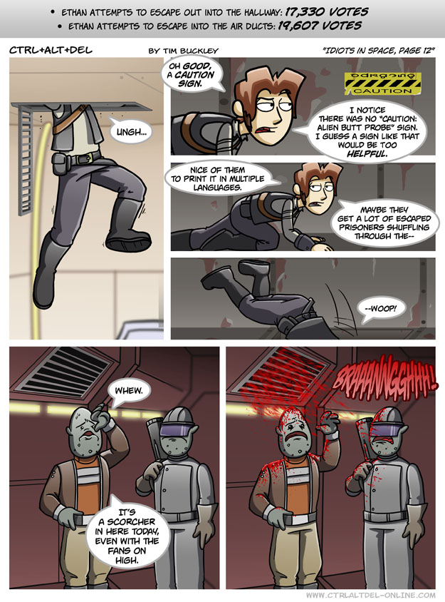 Idiots in space, page 12
