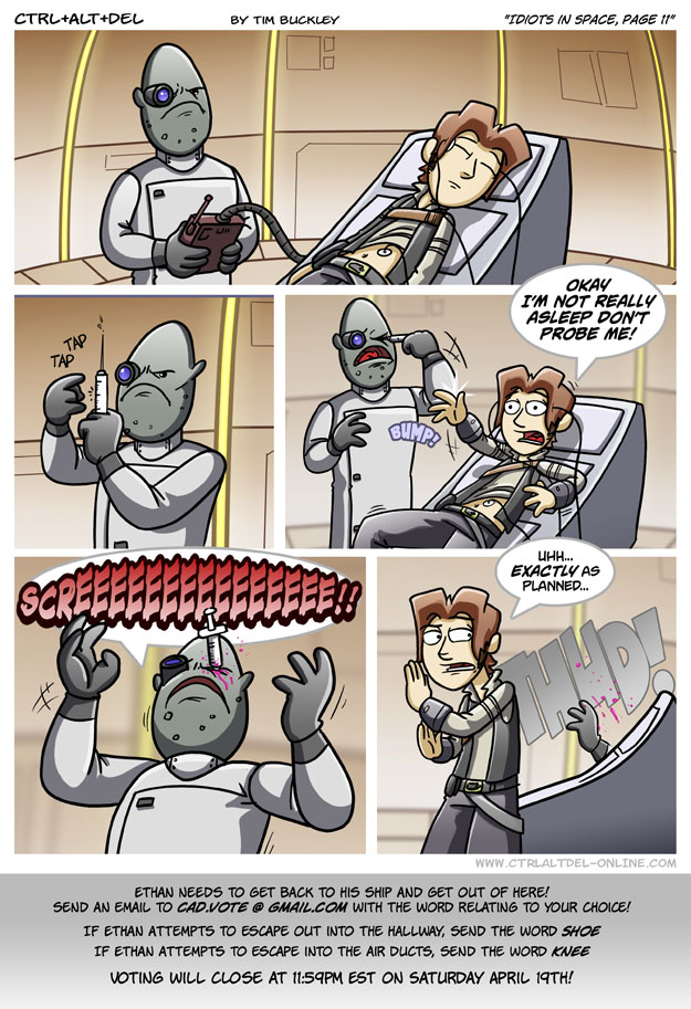 Idiots in space, page 11