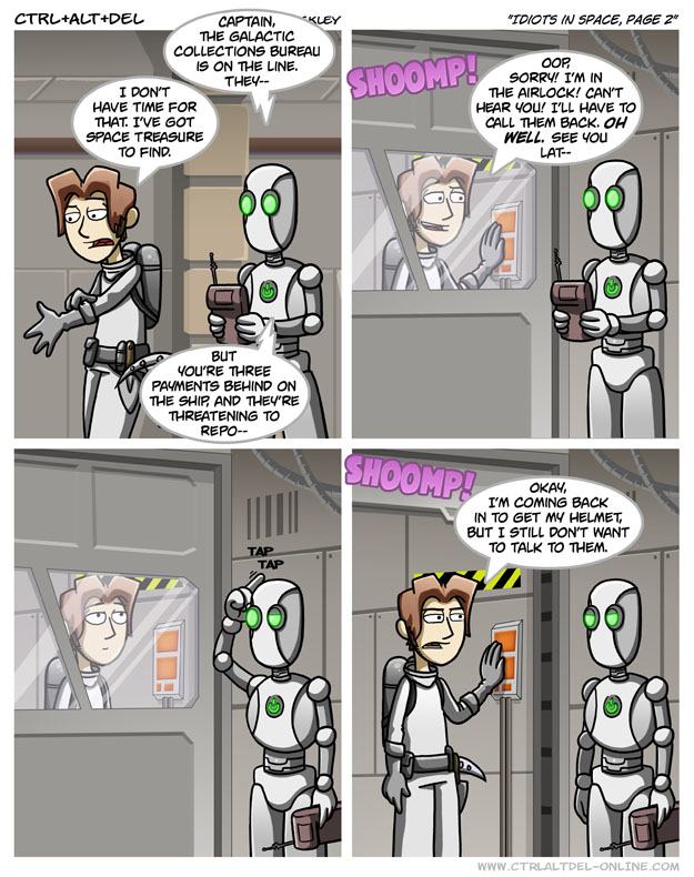 Idiots in space, page 2