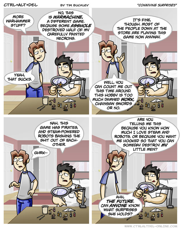 Conniving surprises