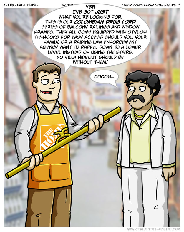 They come from somewhere…