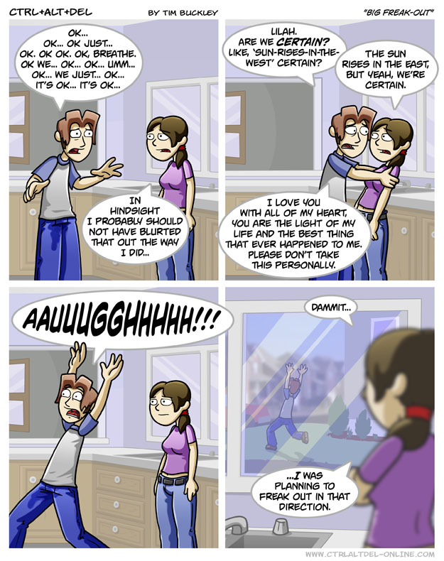 Big freak-out