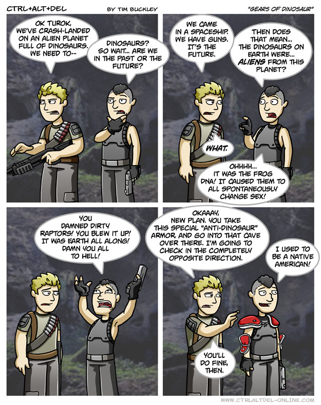 Gears of dinosaur