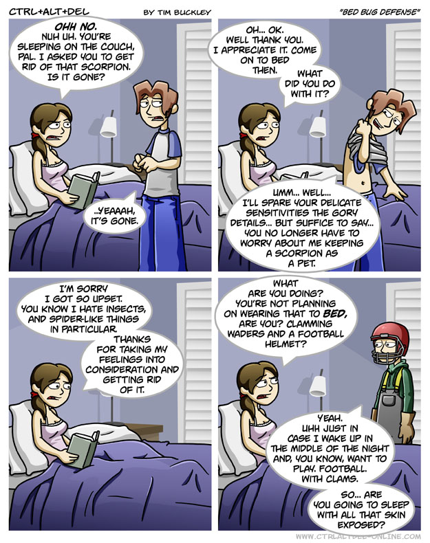 Bed bug defense