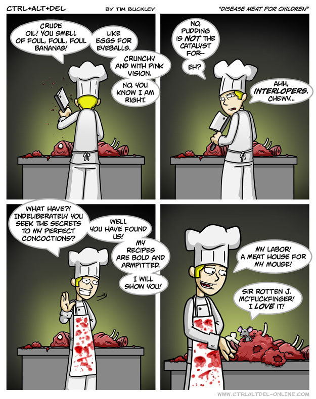 Disease meat for children