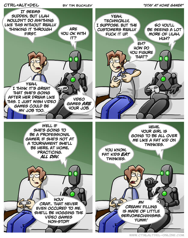 Stay at home gamer