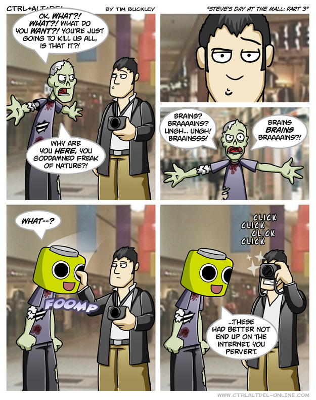Steve’s day at the mall: Part 3