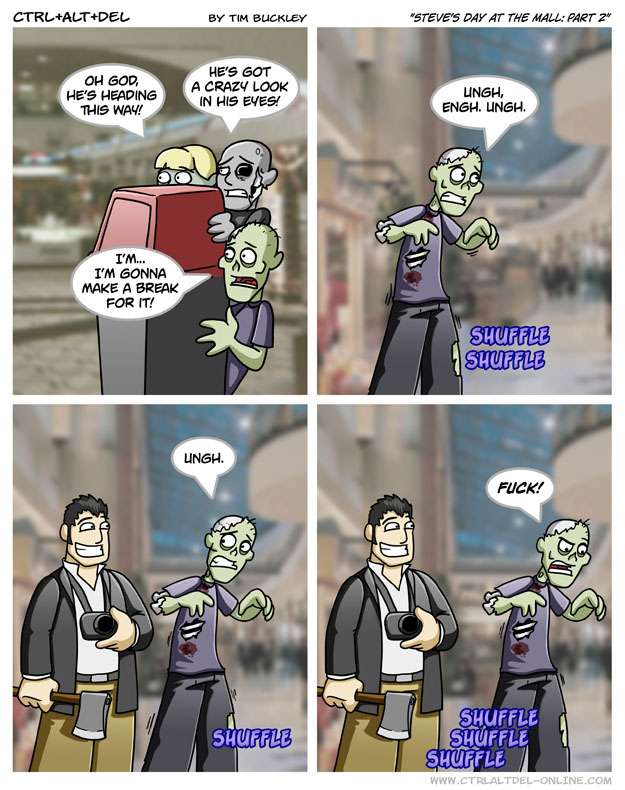 Steve’s day at the mall: Part 2