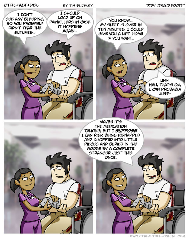 Risk versus booty