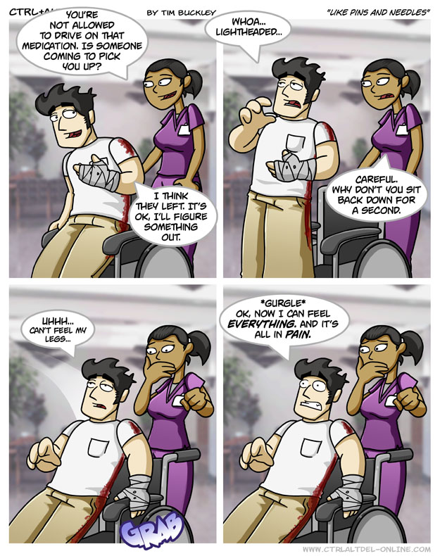 Like pins and needles