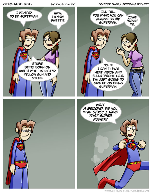 Faster than a speeding bullet