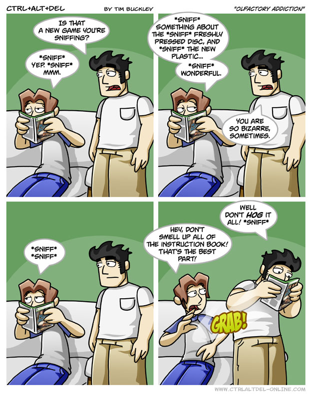 Olfactory addicition