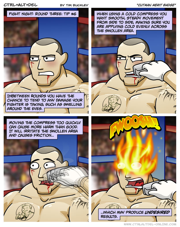 Cutman merit badge