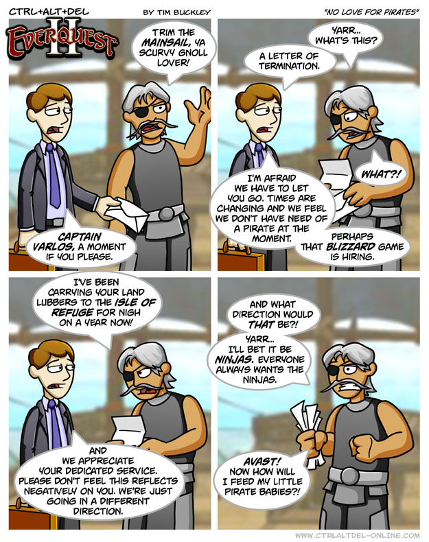 No love for a pirate