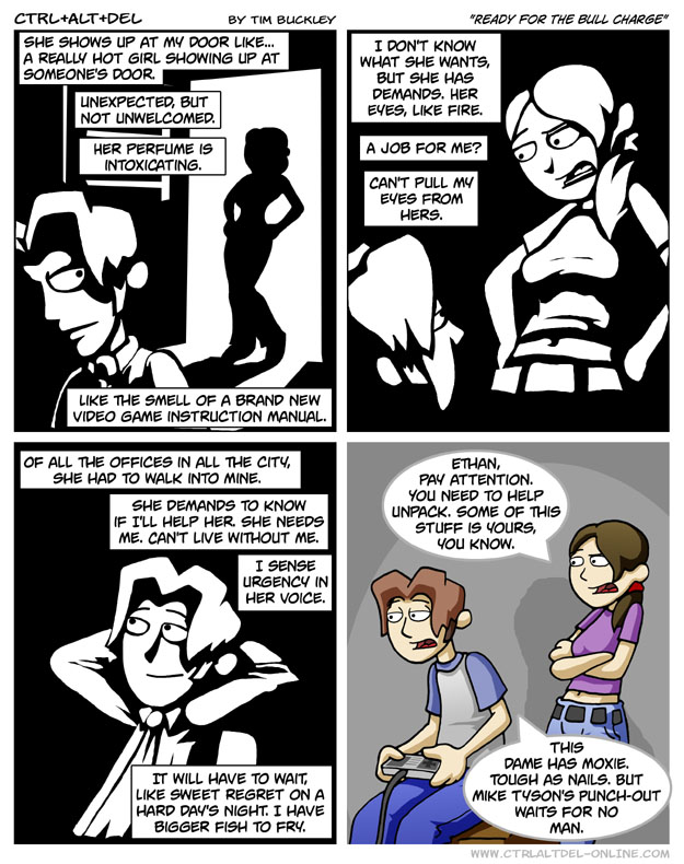 Ready for the bull charge