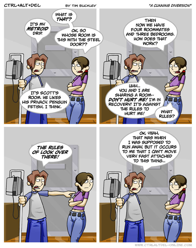 A cunning diversion