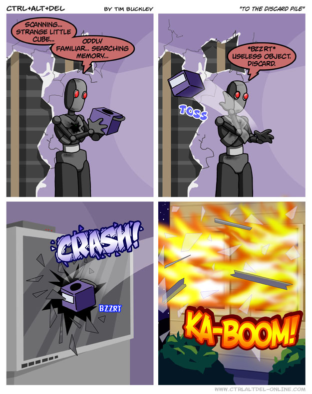 To the discard pile