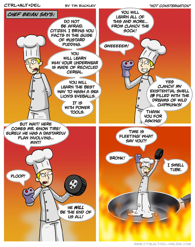 Hot consternation